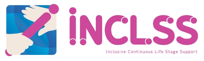「INCLSS」ロゴのイラスト