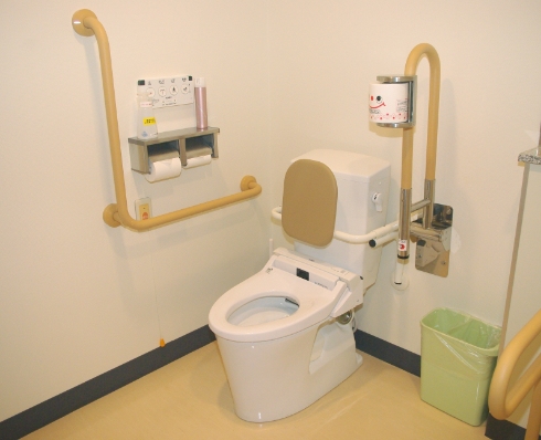 バリアフリーに対応したトイレの写真